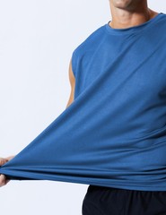 Men’s 5 Pack Athletic Tank Tops Quick Dry Workout Shirts Breathable Gym Sleev…