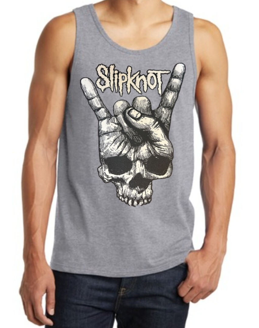 Slipknot Vintage Rock Band Black Tank Top (Various Colors) gallery