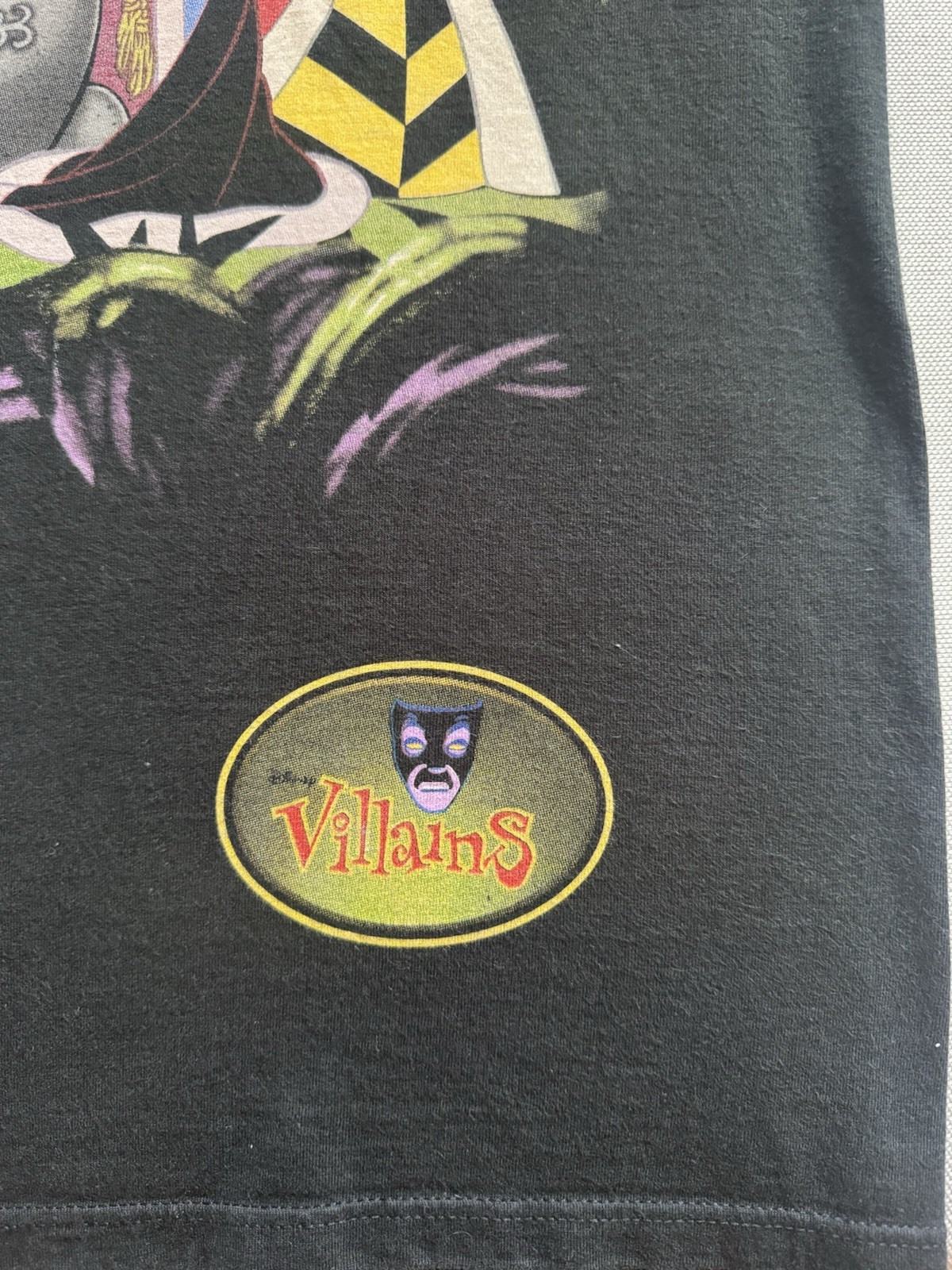 Vintage 90s Disney Villains Tee Double Sided Runaway Brain Mickey L Read gallery