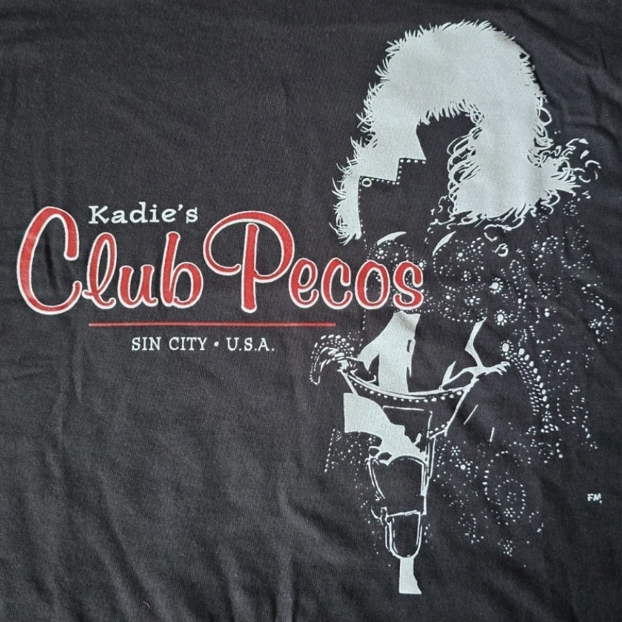 Vintage FRANK MILLER'S SIN CITY COMIC GRAPHITTI CLUB PECOS SHIRT L HANES Large gallery