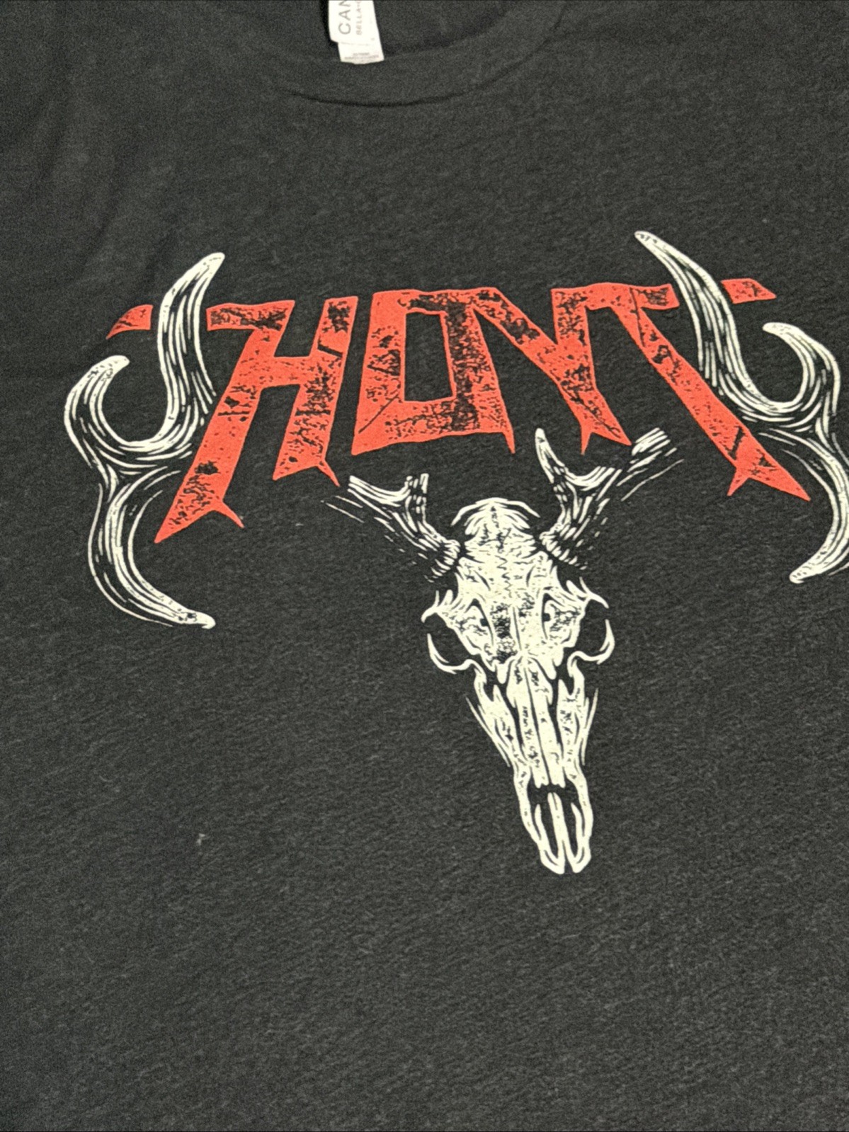 Mathews Solocam Archery Graphic T-Shirt Men Large Deer Slayer Skull Hunting gallery