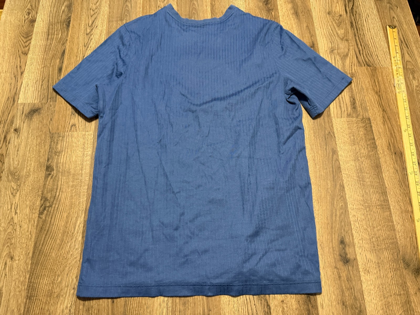 Croft & Barrow Shirt Men's Size Large Tall, Blue, V-neck, Easy Care gallery