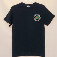 Erin Rose Bar Double Sided Graphic Black Short Sleeve T Shirt Sz S New Orleans