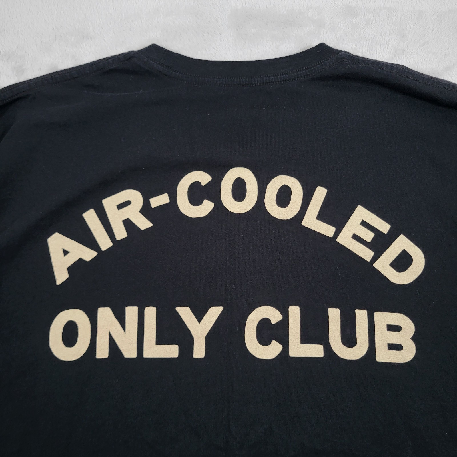 Mobelwagen Air Cooled Only Club Shirt Mens Large Black VW Volkswagen Tee gallery