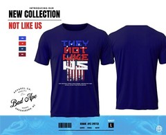 “NOT LIKE US” Exclusive graphic t shirts. DTF high resolution images.