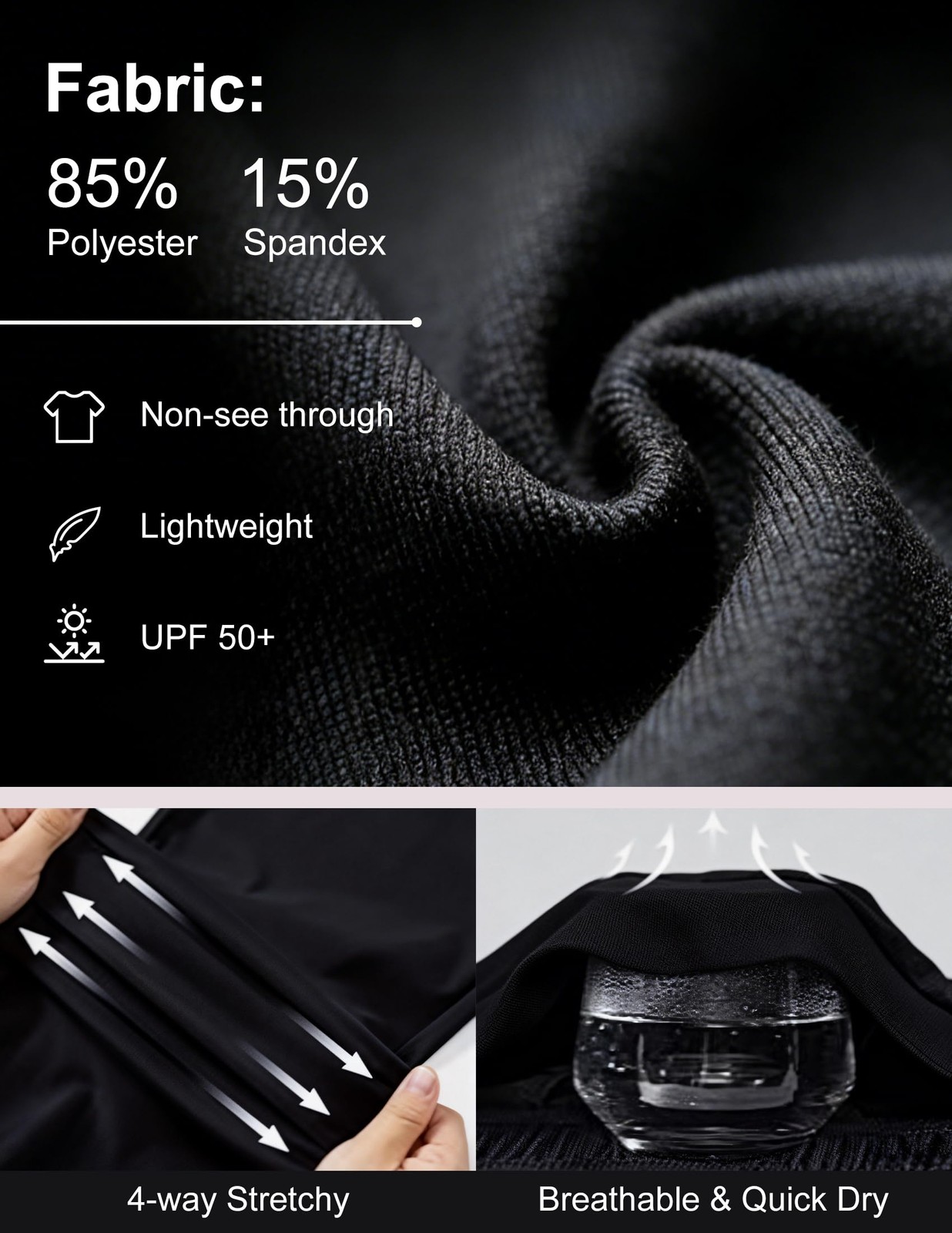4 Pack Men's Compression Shirts Short Sleeve Cool Dry Workout TShirt Undershi... gallery
