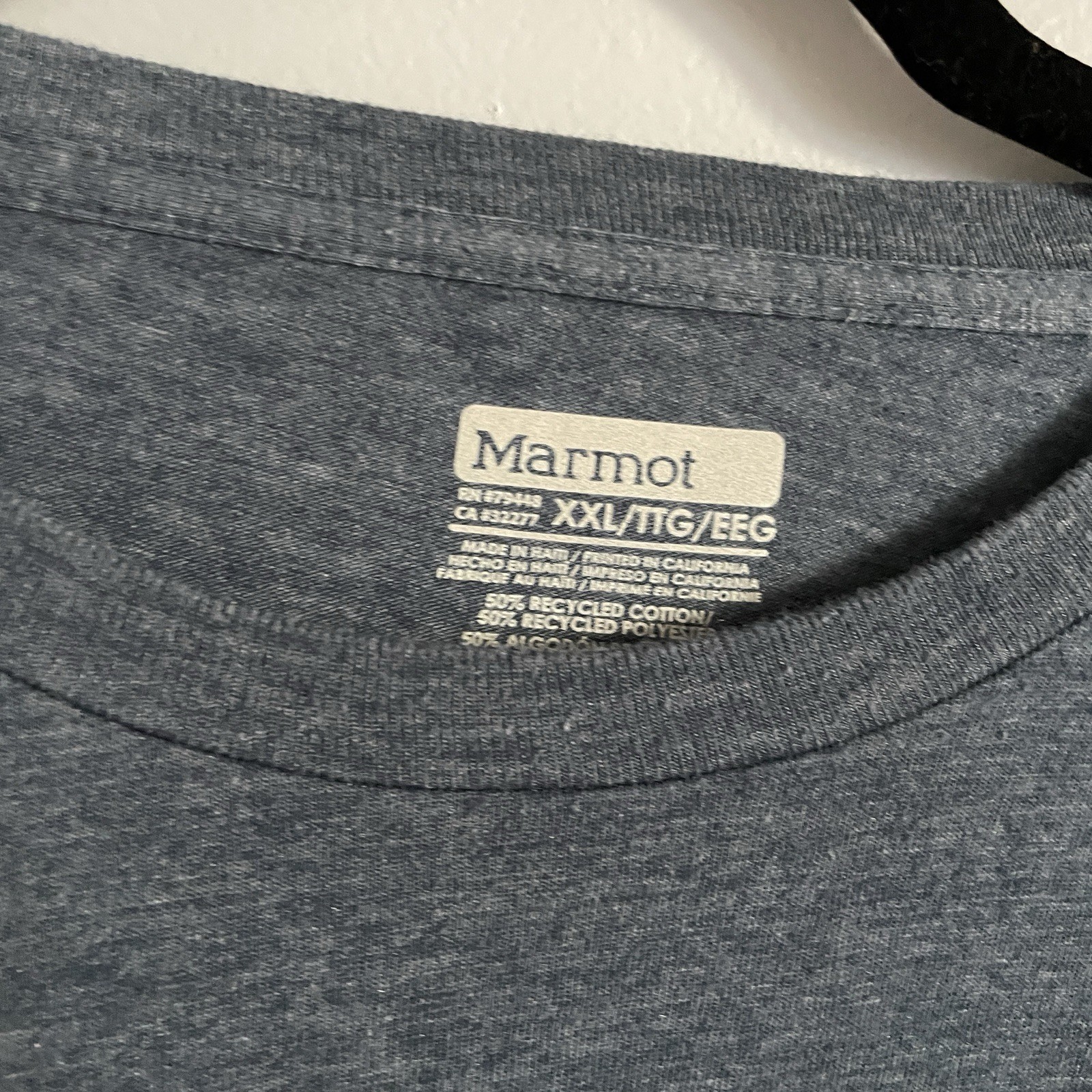 Marmot Shirt Mens XXL Mountain Graphic Eco Recycled Thread Tee Sustainable gallery