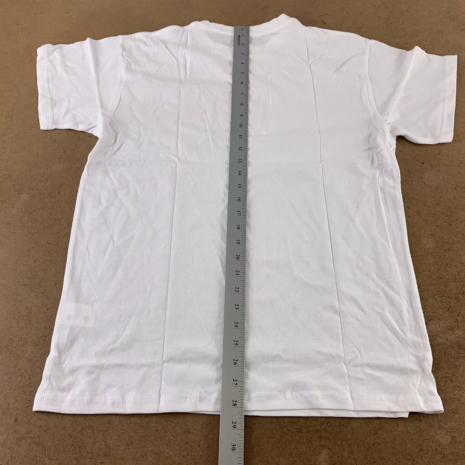 Epic Adult Size Large White 5.6 Ounce Pre-Shrunk Heavy Cotton T-Shirt E140571 gallery