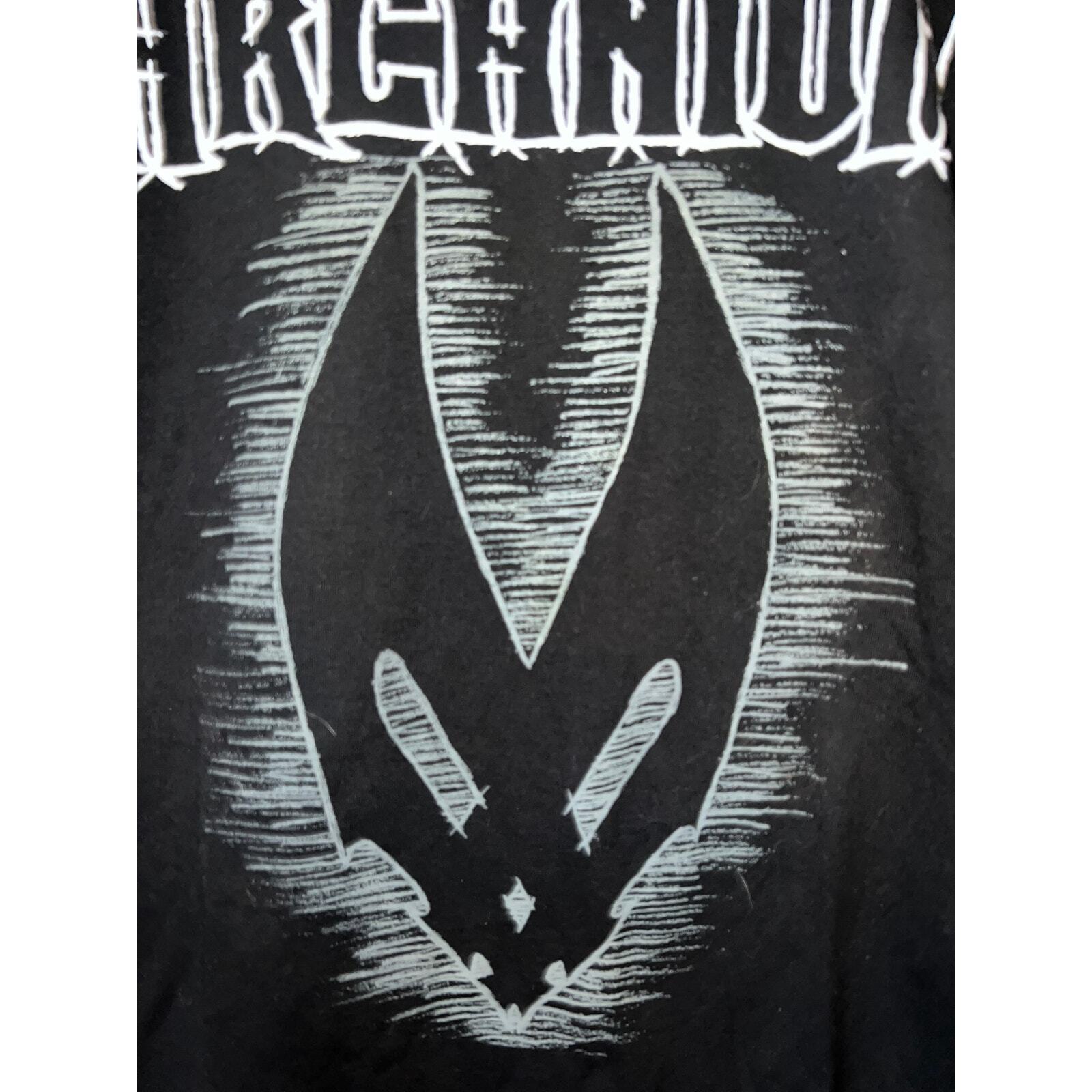 2009 Arcanium US Tour Concert Black Graphic Shirt Tee 2000s M Medium gallery