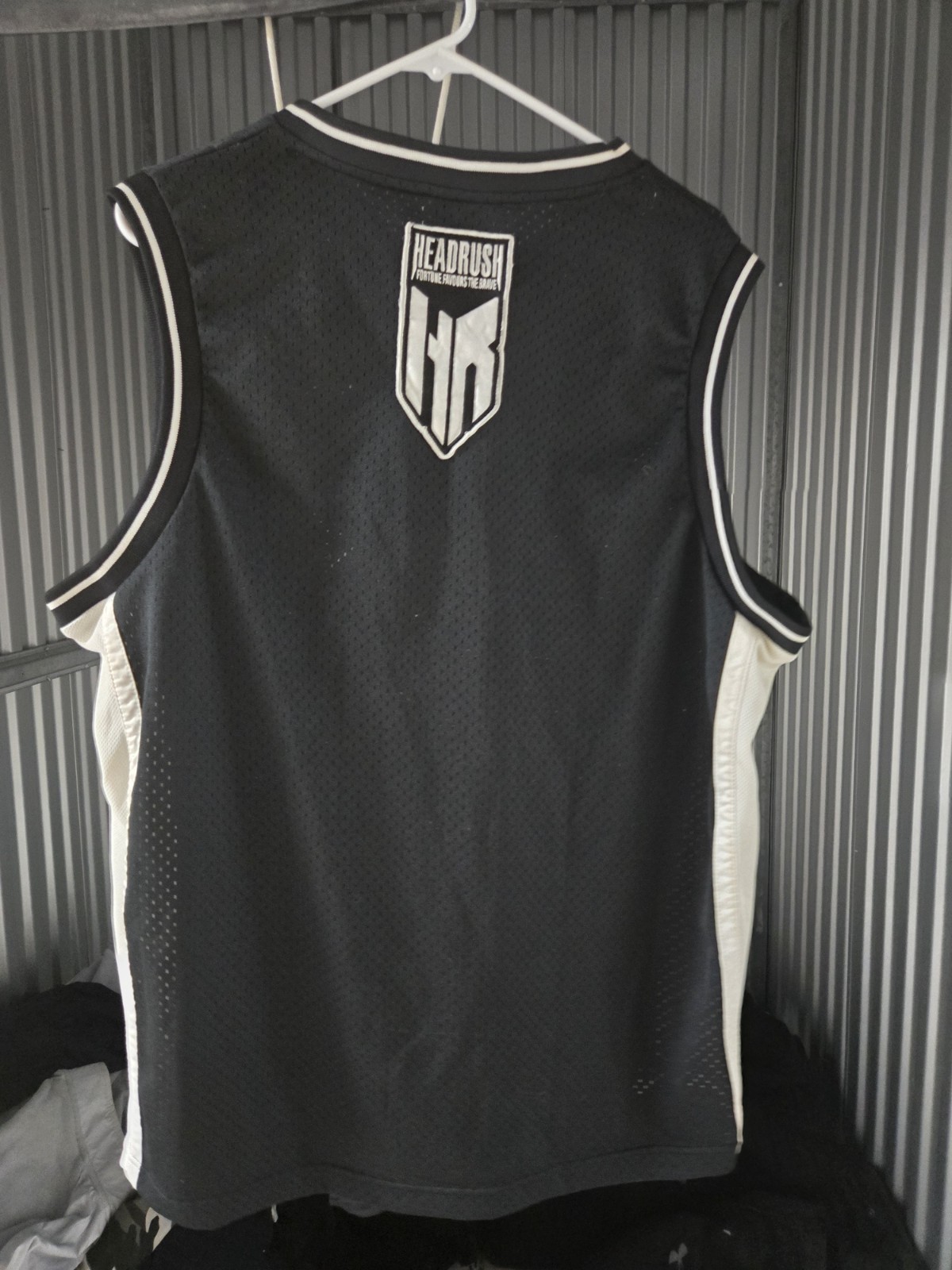 Headrush Mesh Jersey Fortune Favours The Brave 2XL Black MMA gallery
