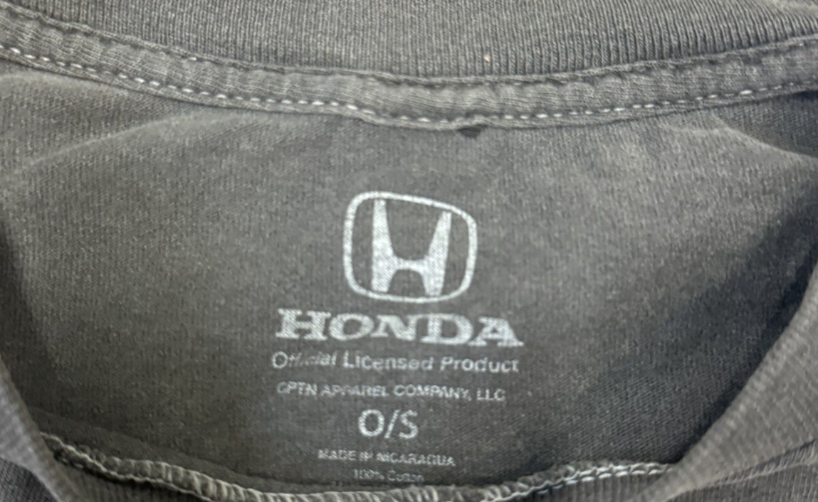 Honda Civic Type R T-Shirt - Aggressive Grey Racer Design Unisex Tee SZ S gallery