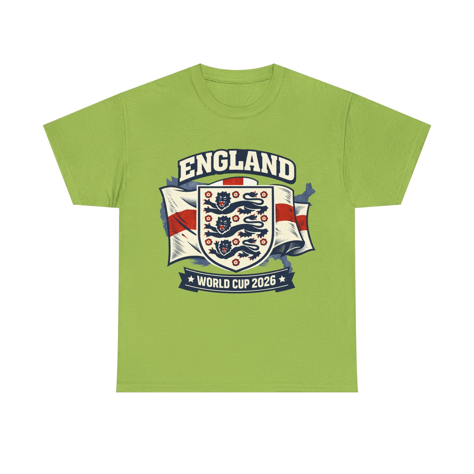 England World Cup 2026 Crest Tee | Three Lions Football Shirt gallery