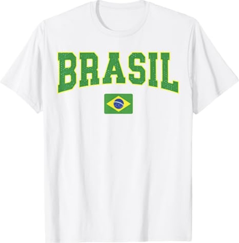 Brazil Flag Yellow Green Proud Brazilian Men Women Brasil T-Shirt gallery