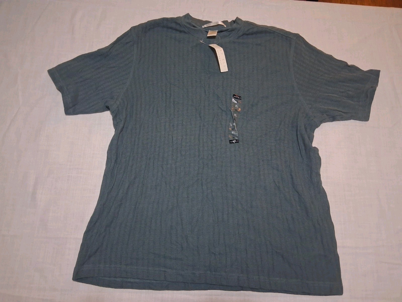 Perry Ellis 100% Cotton Short Sleeve Shirt Size XL gallery