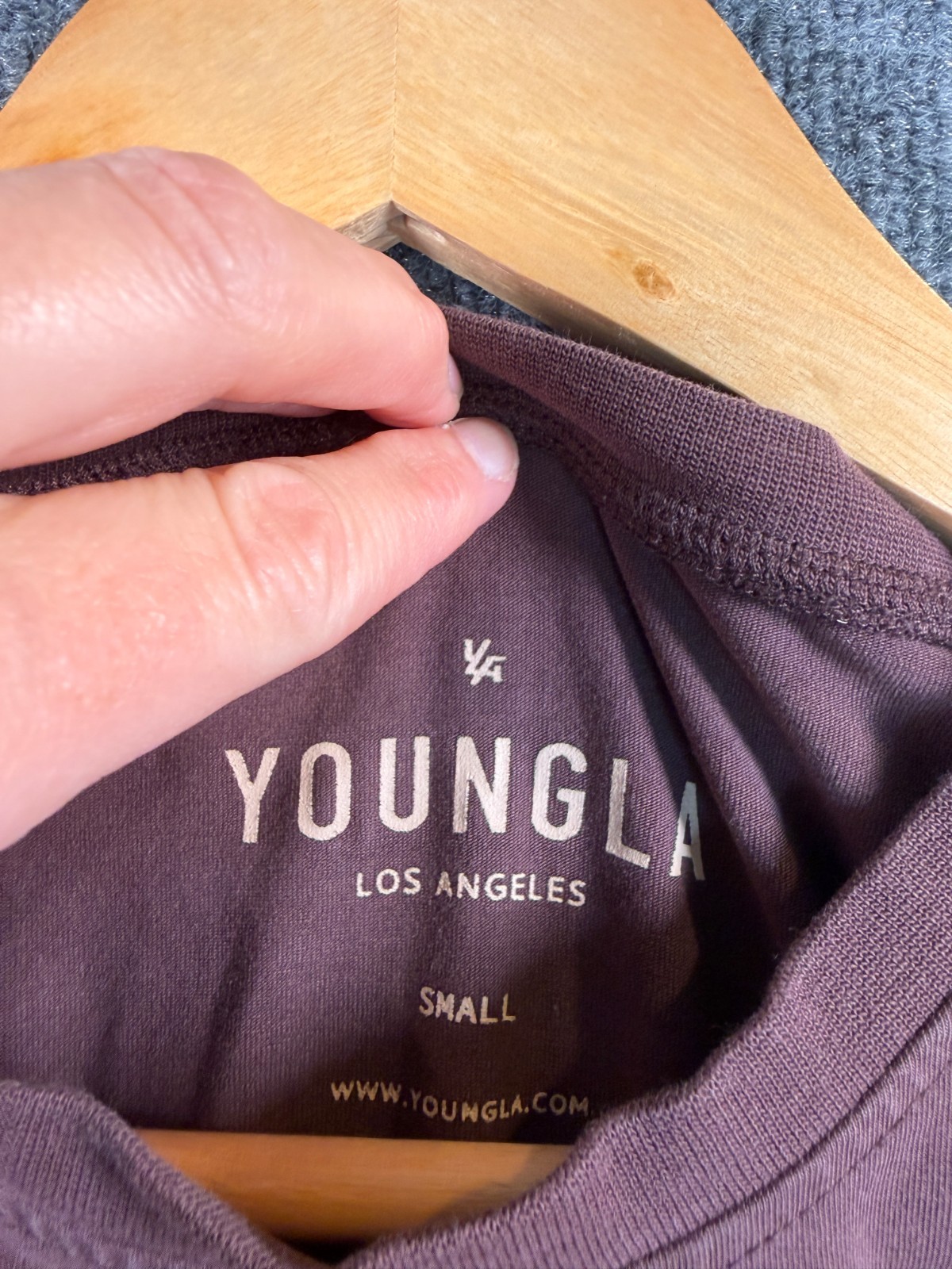YOUNGLA Mens Graphic T Shirt Crew Neck Short Sleeve Cotton Size Small Brown gallery