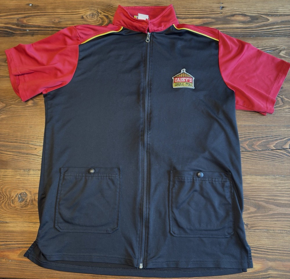 Casey’s Convenience Store Employee Shirt Authentic Size Medium Halloween
