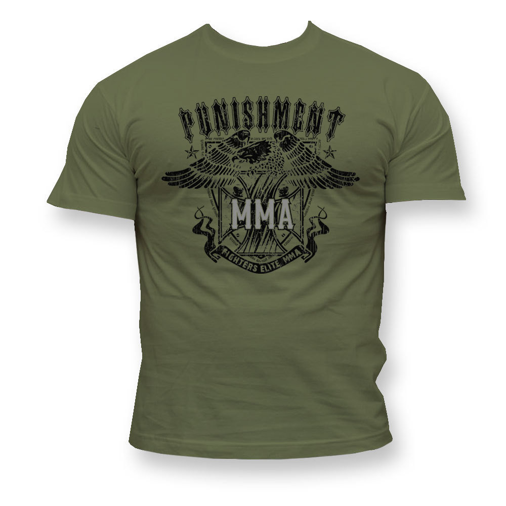 Dirty Ray Martial Arts MMA Fighter Men's Short Sleeve Herren Kurzarm T-Shirt K46 gallery