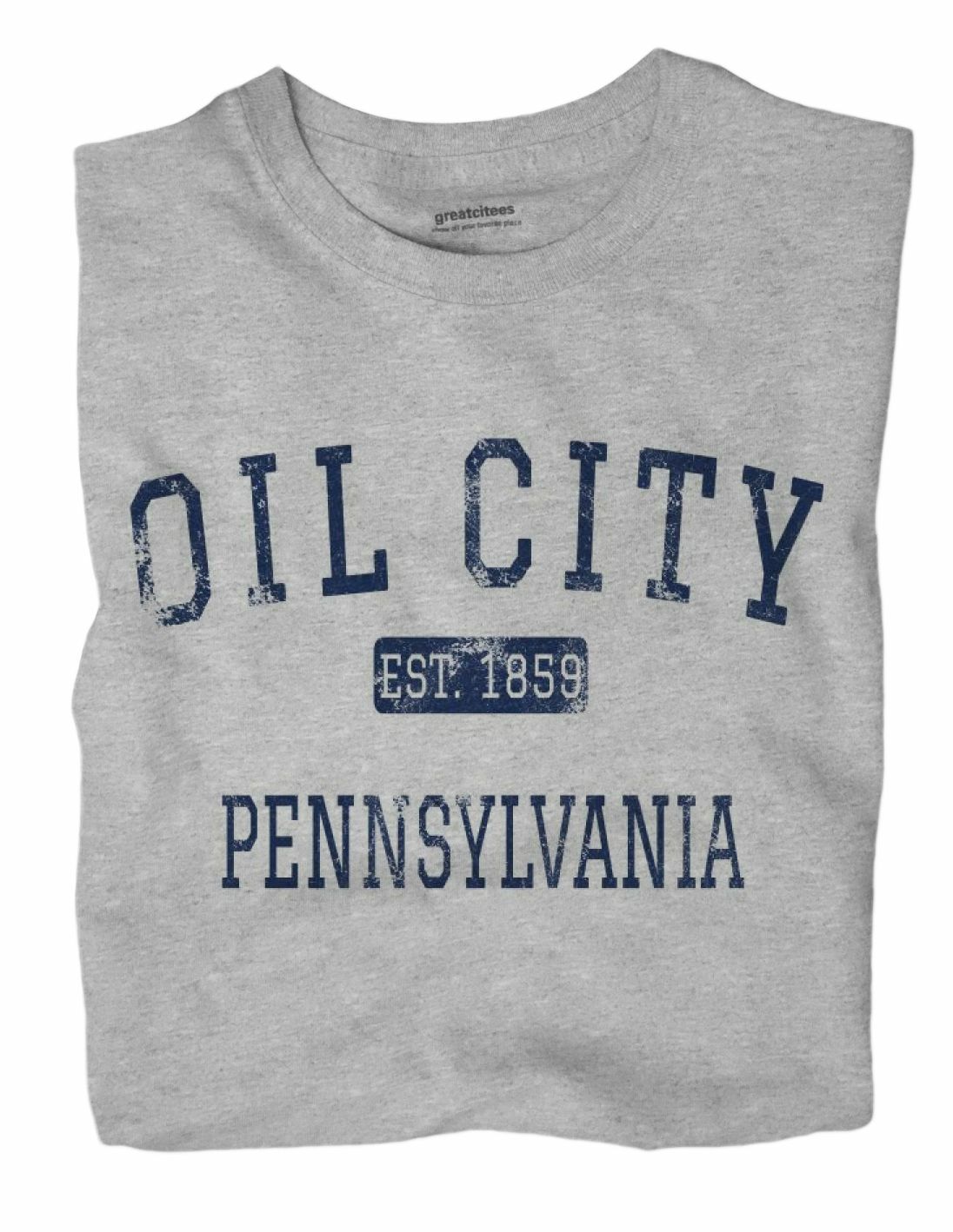 Oil City Pennsylvania PA T-Shirt EST