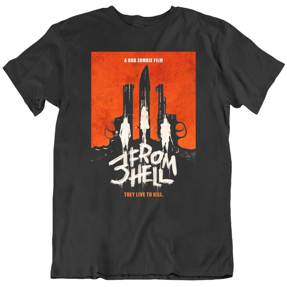 Cult Classic Horror 3 From Hell Movie Poster V3 T Shirt