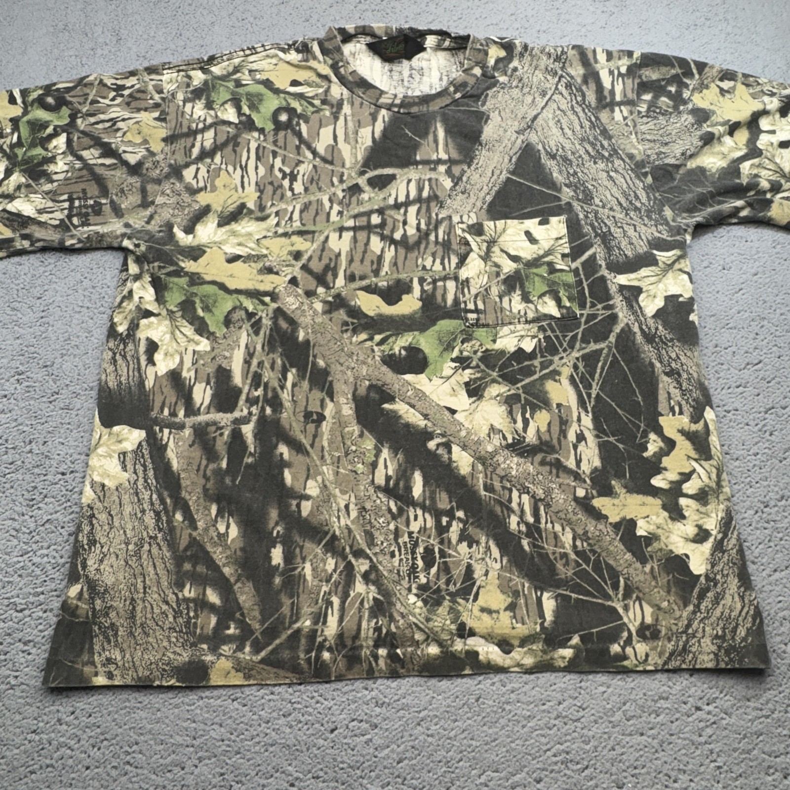Liberty Shirt Mens XL Camo Camouflage Pocket Outdoor Hunting Tee Chest 46-48 gallery