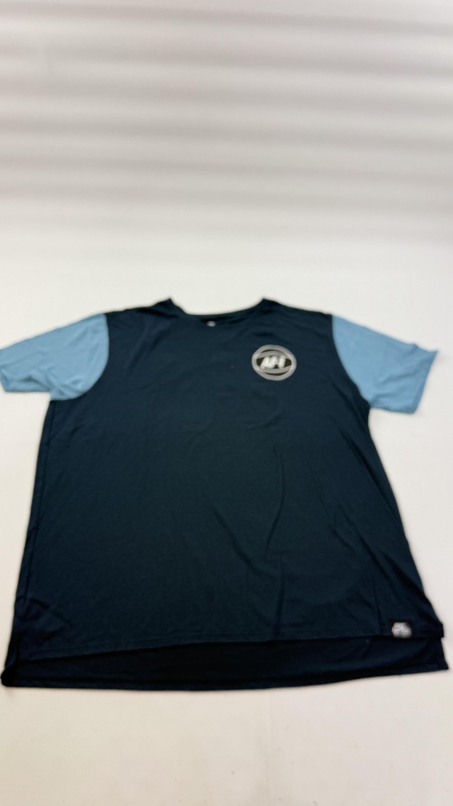 Nike Shirt Mens 2XL Blue AF-1 Air Force 1 82 Jersey Graphic Tri-Blend Tee gallery