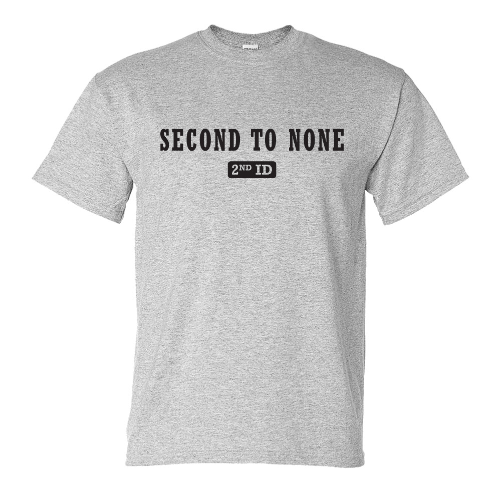 Second To None 2nd Infantry Division Subdued T-Shirt