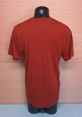 Pumpkin Spice Coffee Burnt Orange Rust Short Sleeve T-Shirt Adult Size X-Large
