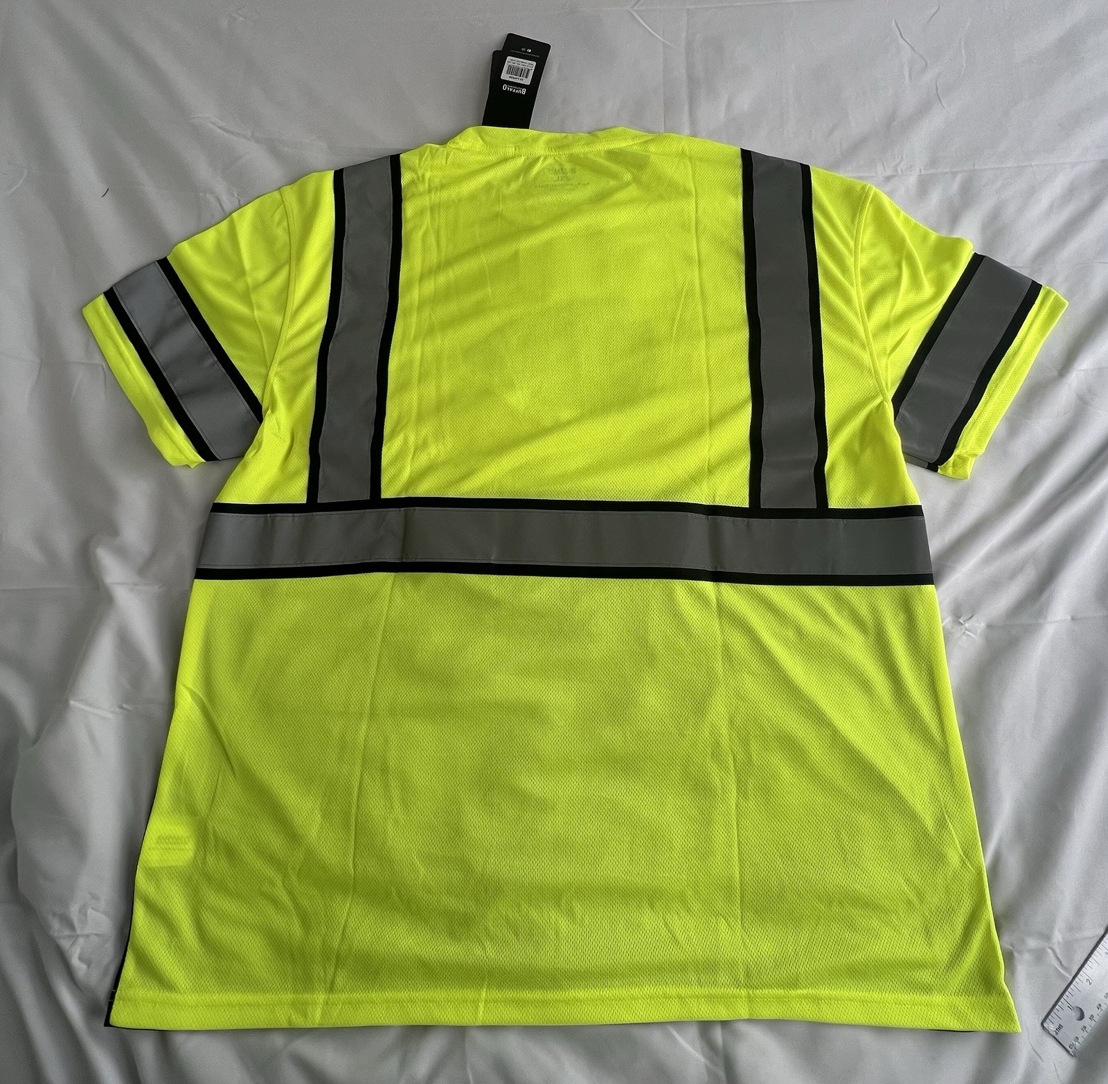 NFL Kansas City Chiefs Hi-Vis Safety T-Shirt 2XL ANSI Class 2 Reflective gallery