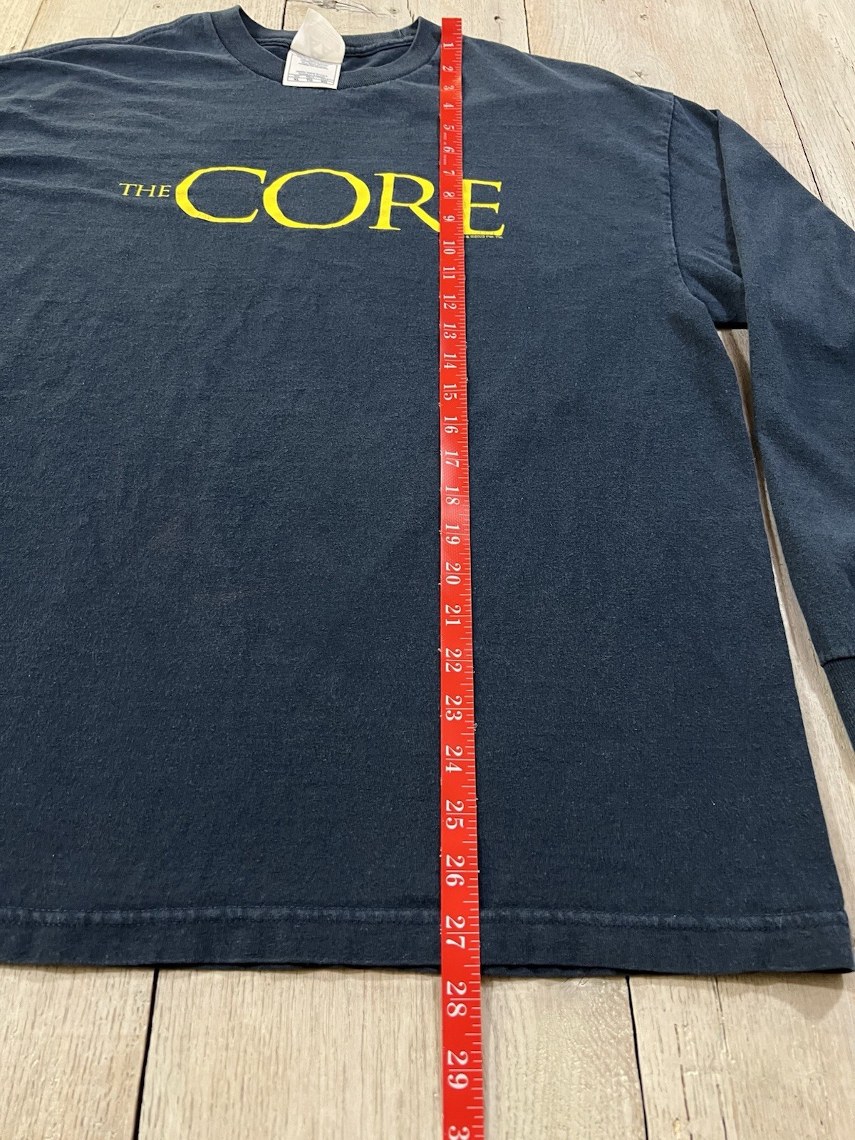 The Core Movie 2003 Promo Long Sleeve T-Shirt Vtg Size XL gallery