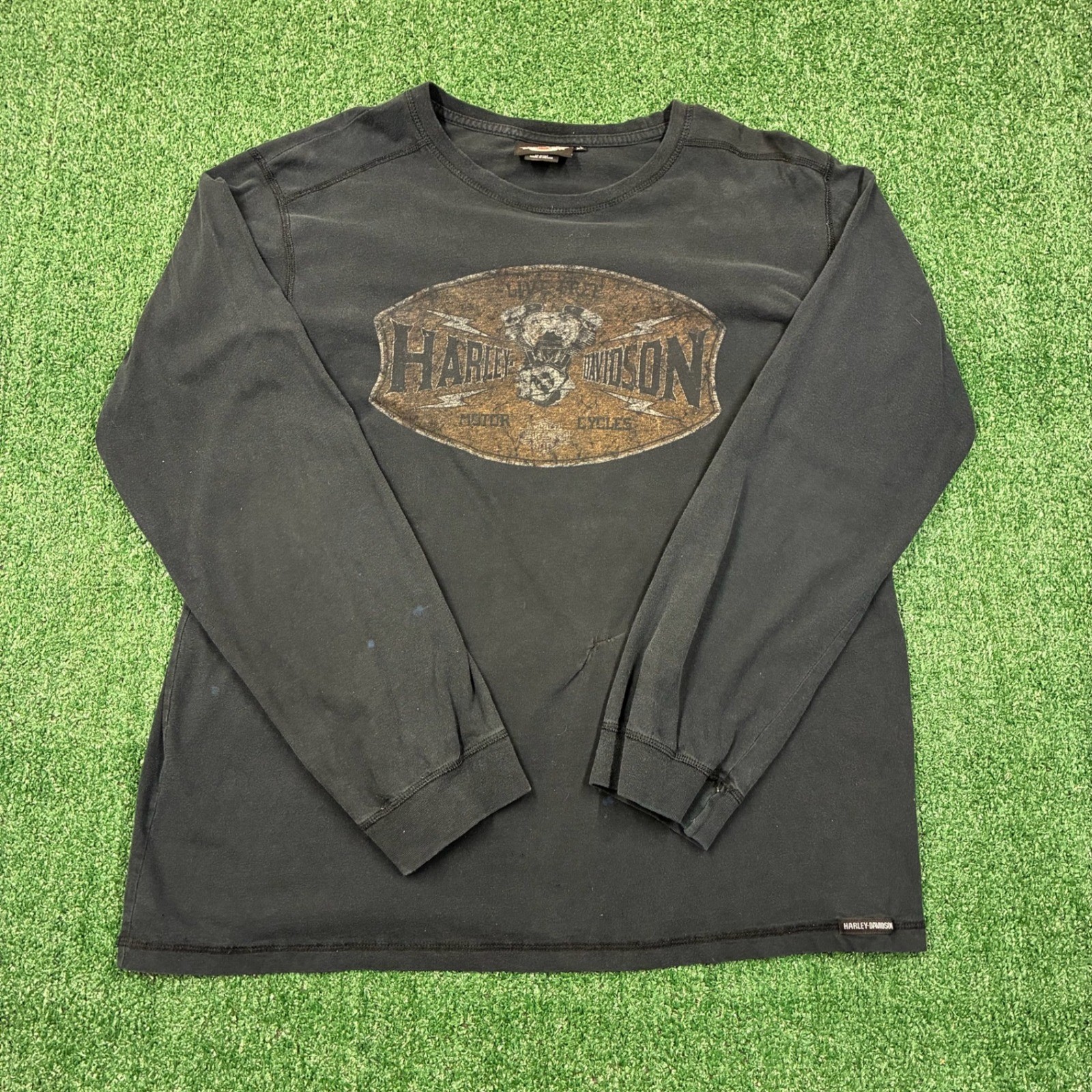 Y2K Harley Davidson Long Sleeve T-shirt gallery