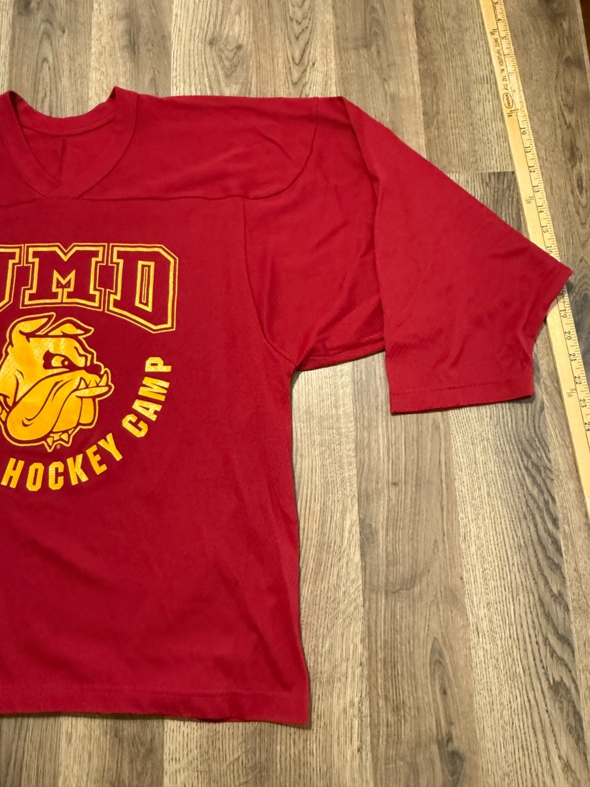 CCM Jersey Men's Size Medium Red Gold UMD Summer Hockey Camp gallery