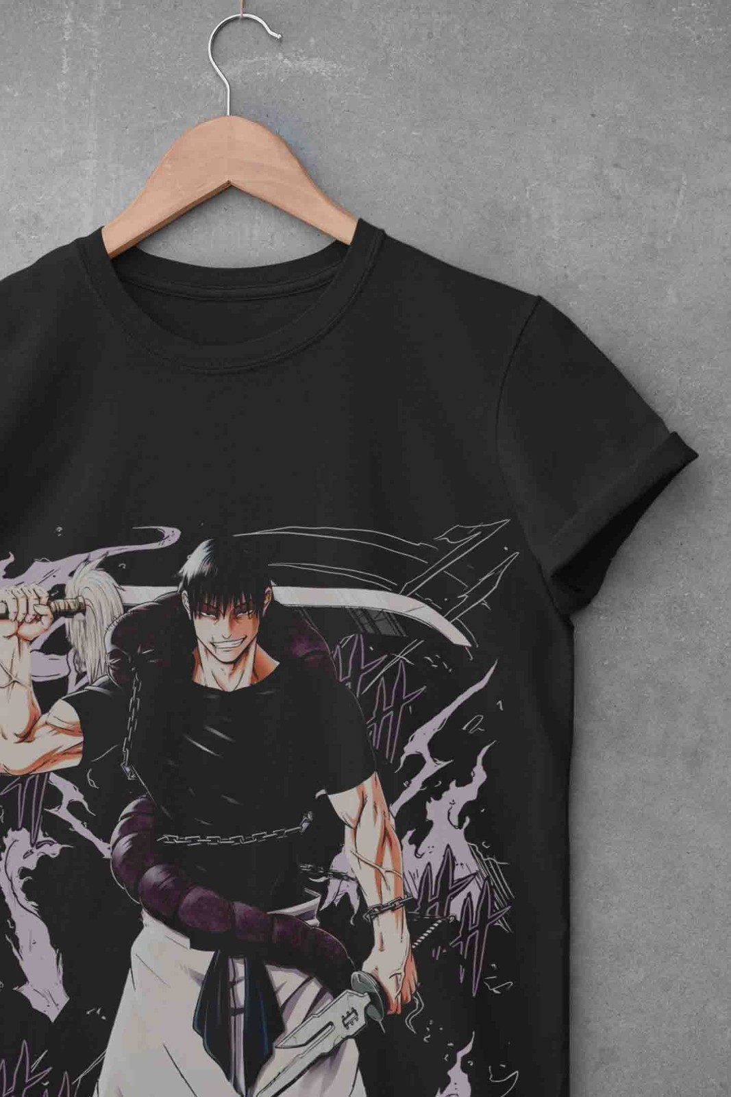 Jujutsu Kaisen Shirt Toji Fushiguro T-Shirt Gojo Tshirt Sukuna Anime Unisex Tee gallery