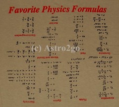 FAVORITE PHYSICS FORMULAS-Upside Down Cheat Math Equations Teacher T shirt S-2XL