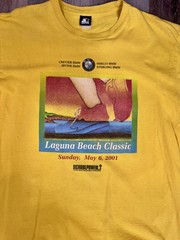 BMW Laguna x Starter Laguna Beach Classic Vintage Premium T-Shirts Mens Large