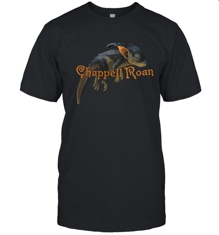 Chappell Roan Fantasy Creature Graphic Black T shirt