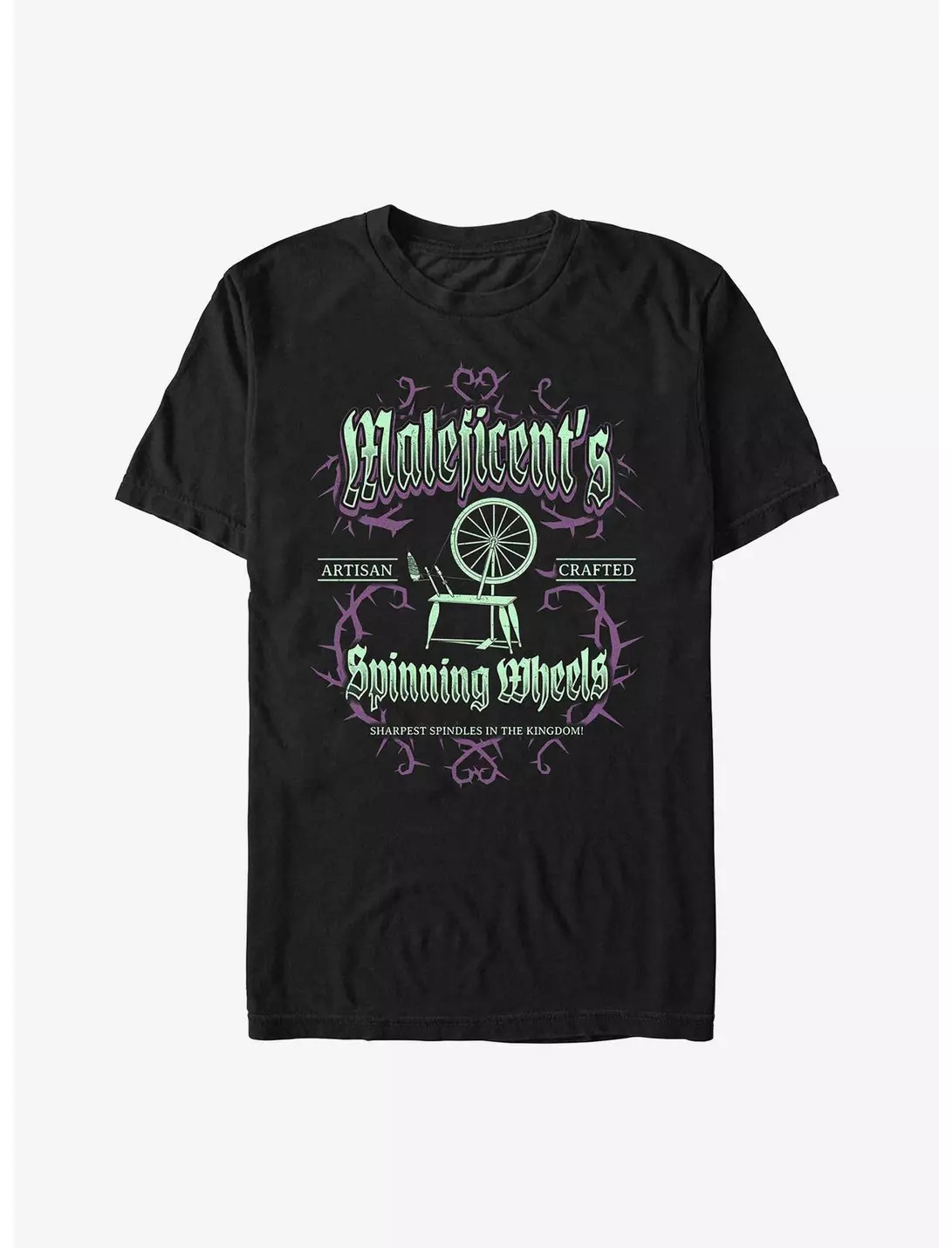 Disney Villains Maleficent Spinning Wheels T Shirt Size S – 5XL Gift For Friends