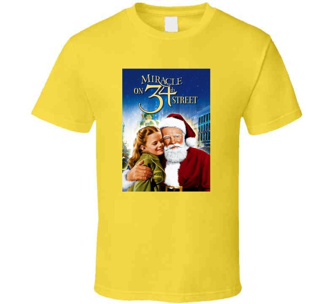 Miracle On 34th Street Movie Tee Classic Holiday Film T Shirt gallery