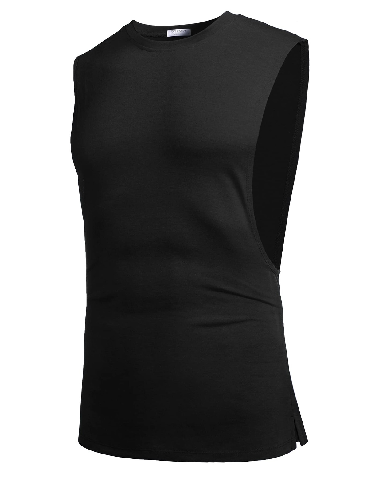 2 Pack Mens Workout Tank Tops Muscle Cut Off Gym Bodybuilding Sleeveless Shirts gallery