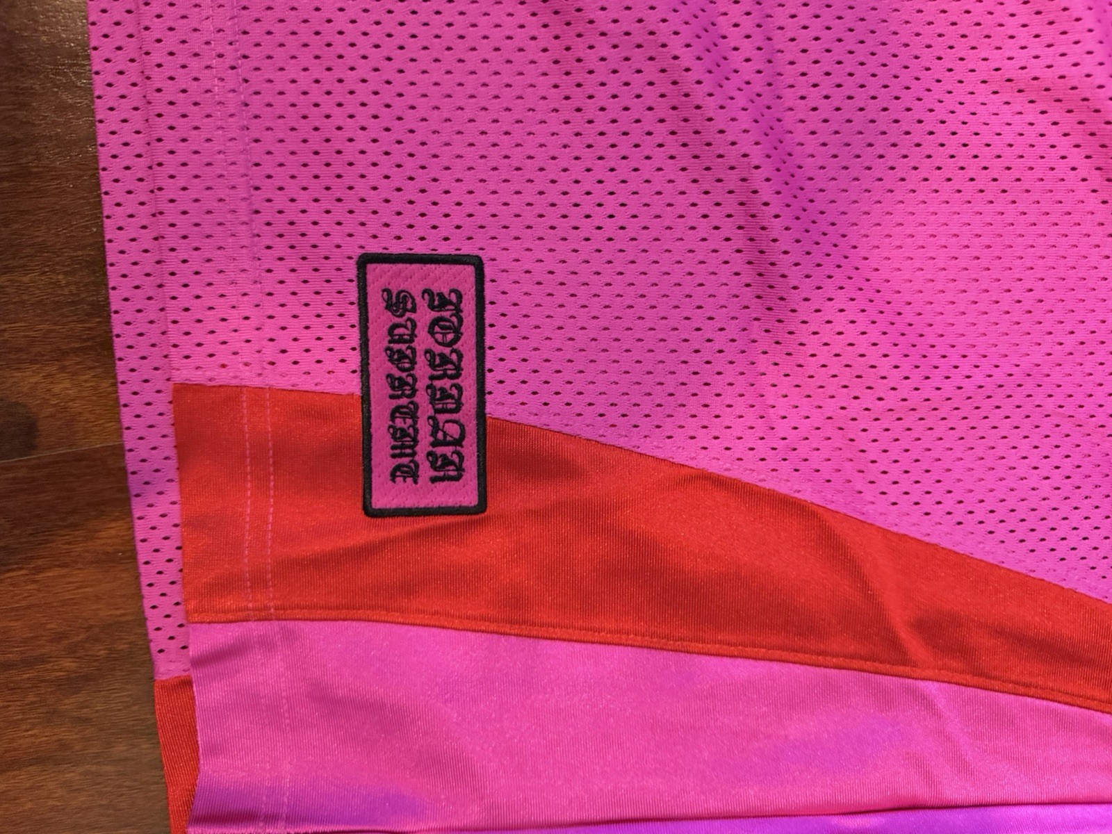 SUPREME JORDAN Warm Up Jersey Pink IR6462-601 Size L gallery