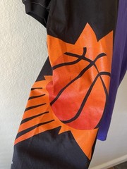 Vintage Phoenix Suns Graphic Single Stitch Split Color Block Shirt Men’s Size M