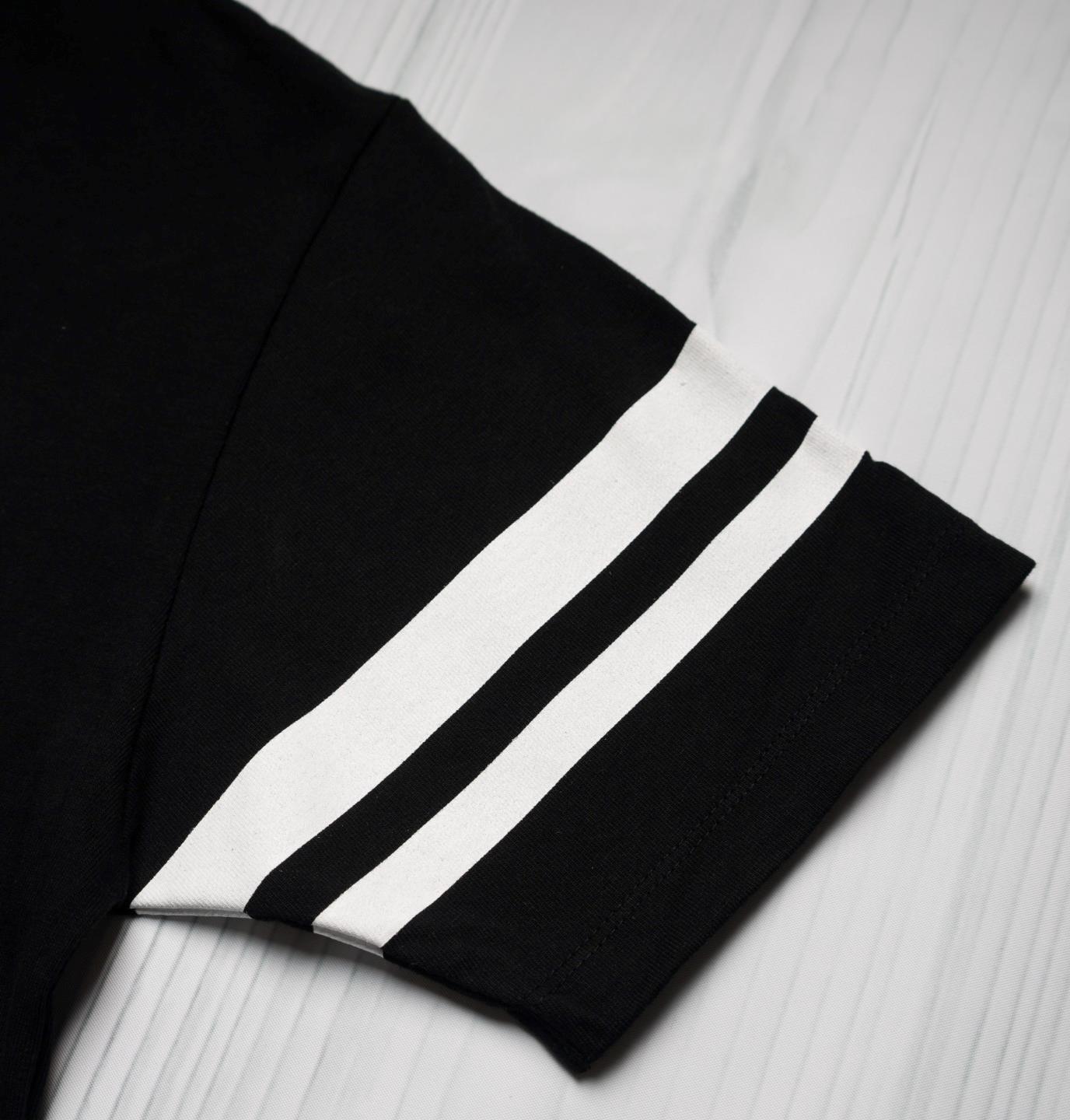 Momotaro $90 NWT Momotaro Black White Cotton Box Logo T-Shirt 07-135 L gallery