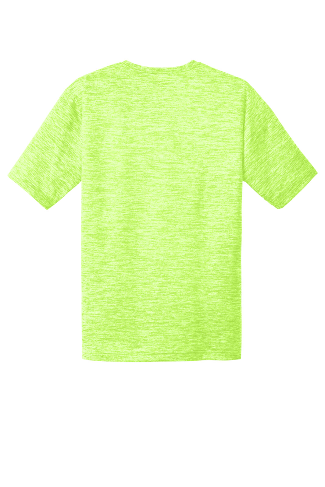 Sport-Tek ST-390 Mens T Shirt Posi Charge Shock Lime Heather Size Medium 38-40” gallery