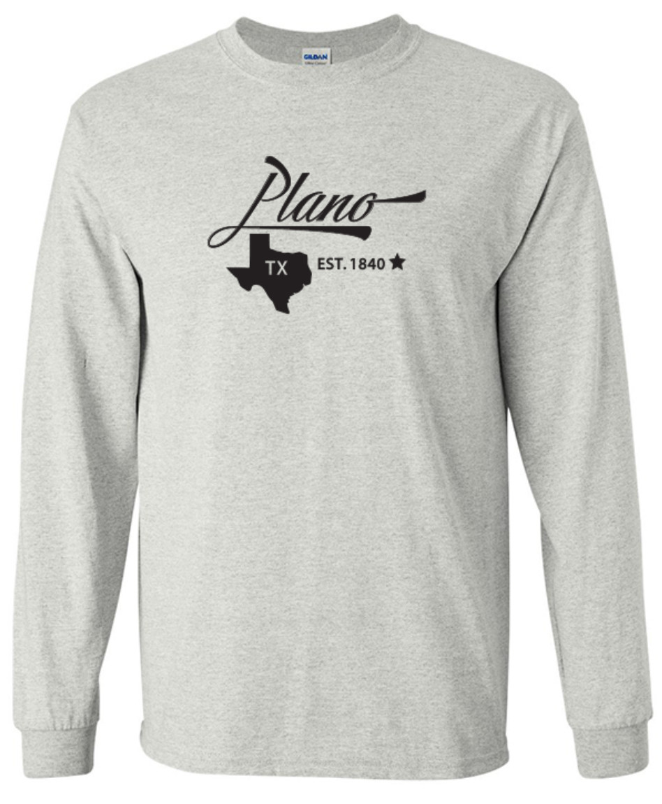 Plano Texas State T-Shirt Long Sleeve Graphic Tees Unisex Apparel Design gallery