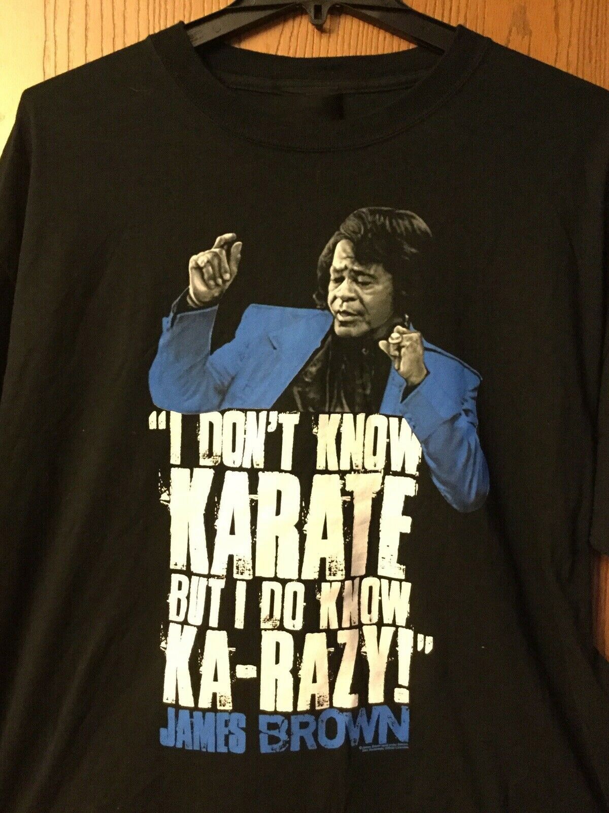 I Dont Know Karate VTG James Brown Shirt Classic Black Unisex S-4XL 1H0013 gallery