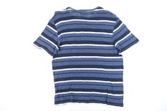 BUFFALO DAVID BITTON STRIPED BLUE XL SHEER POCKET HENLEY TEE TSHIRT MENS NWT NEW