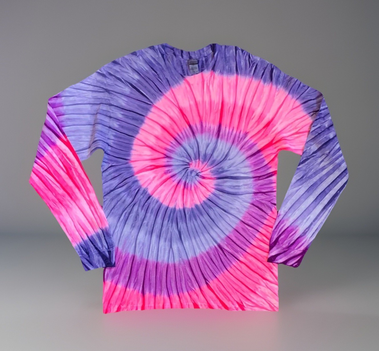 *New* 2XL - Sm Handmade Tie Dye, Pink Violet, Crew or V-Neck gallery