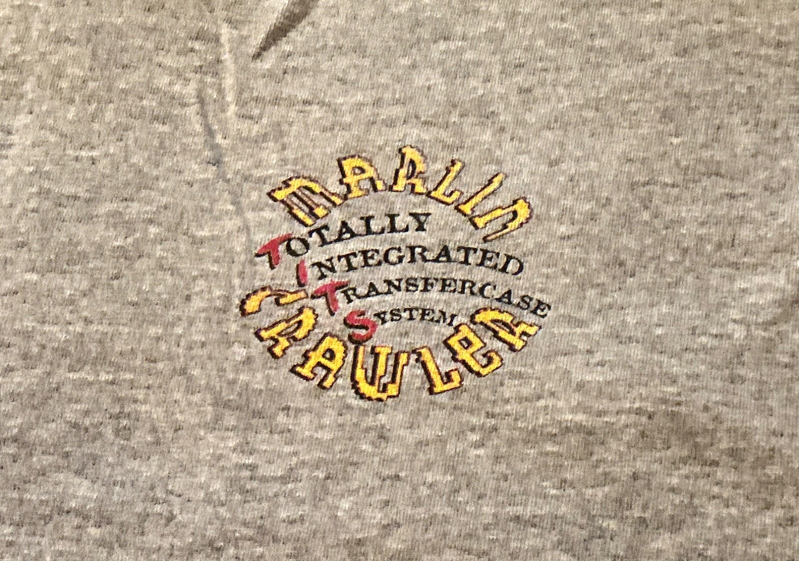Vintage Marlin Crawler Shirt Totally Integrated Transfer Systems 👀 XL gallery