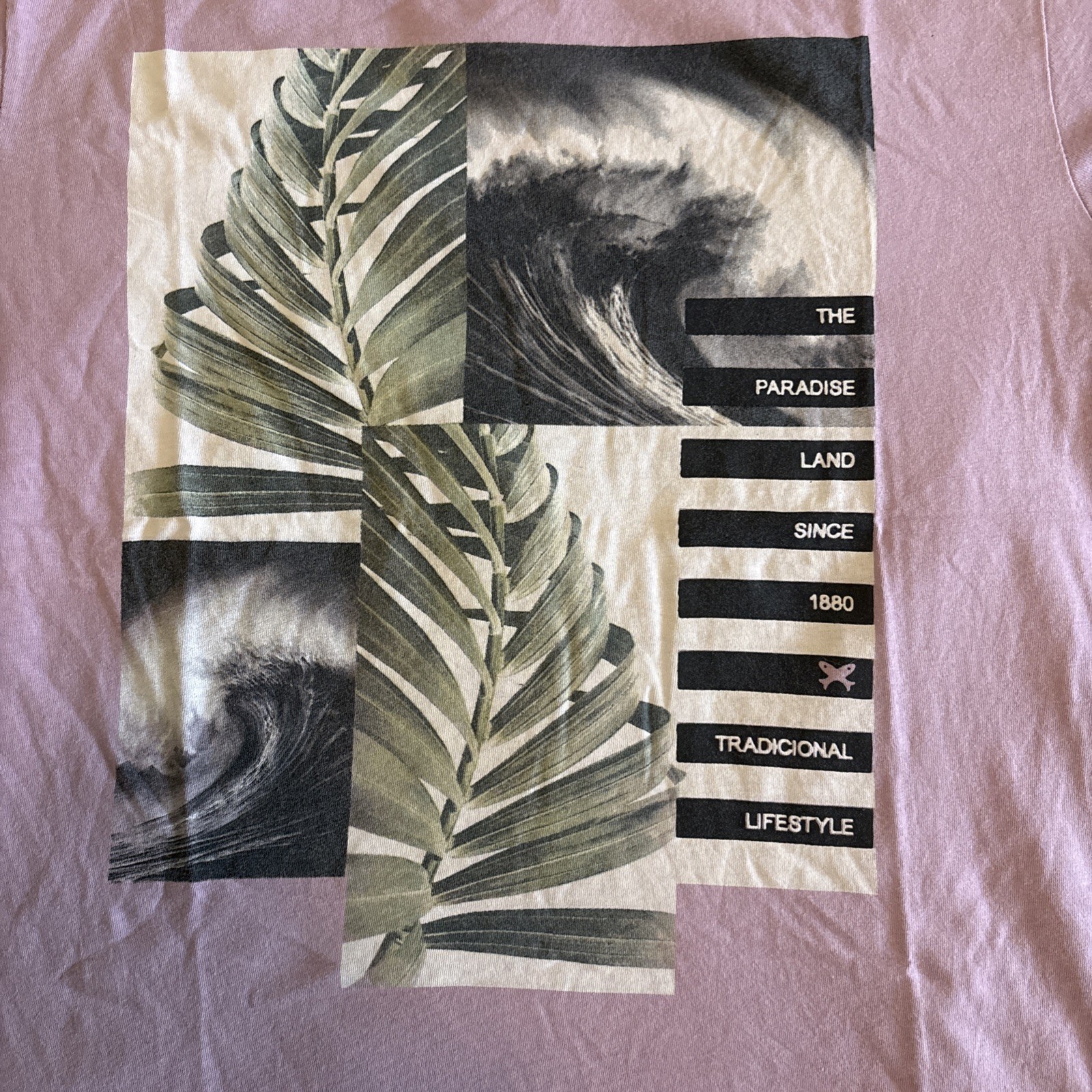 Men’s Purple Graphic Tee Hering medium gallery