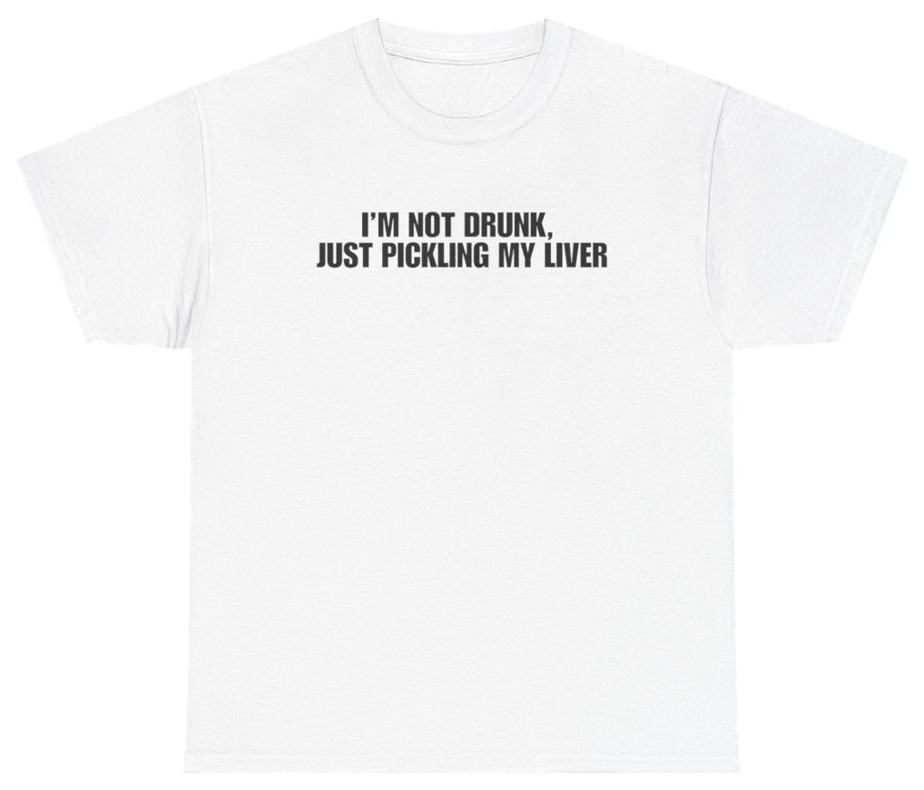 Pickling My Liver Funny Drinking Shirt | Unethical Threads gallery