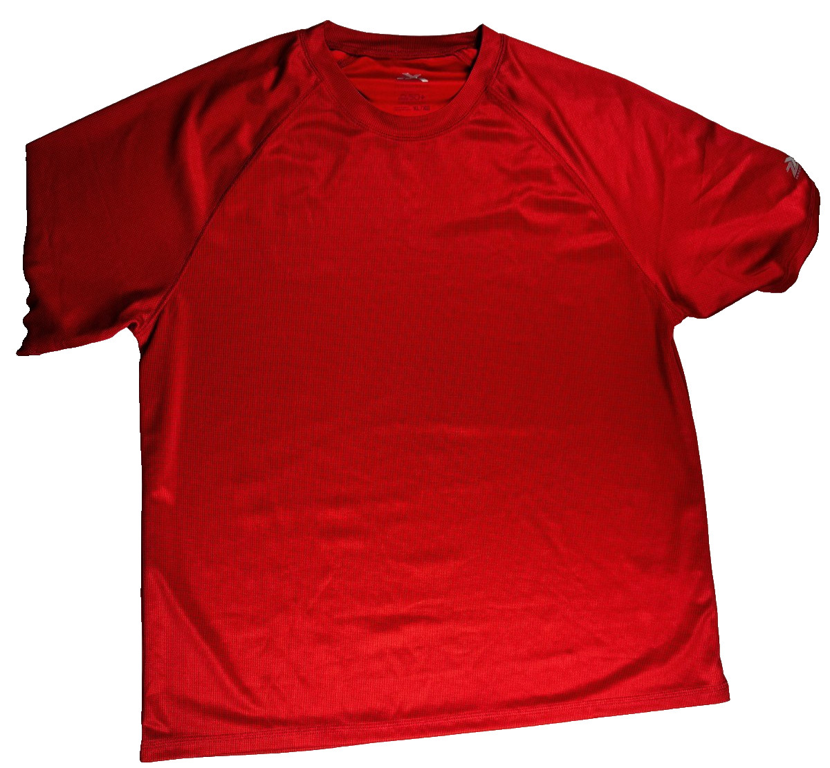 Zeroxposur Sun Protection Short Sleeve Crew Neck T Shirt Men’s XL Red UPF 50+
